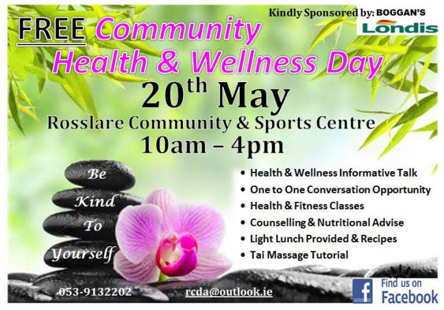 Things to do in County Wexford, Ireland - FREE Community Health & Wellness Day - YourDaysOut