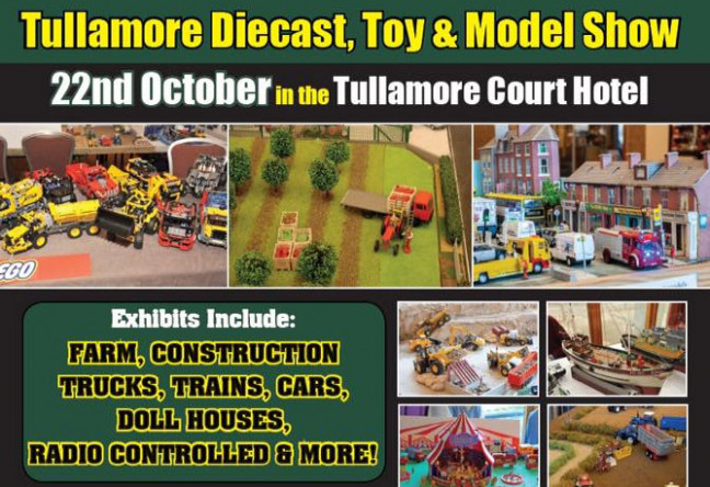 Things to do in County Offaly, Ireland - Tullamore Diecast, Toy And Model Show - YourDaysOut