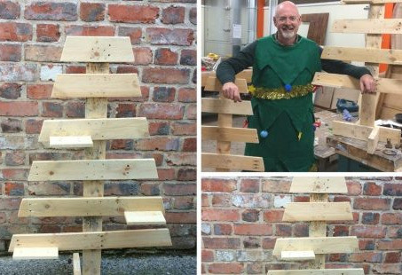 Things to do in County Dublin, Ireland - Make a Christmas Tree from Pallets - YourDaysOut